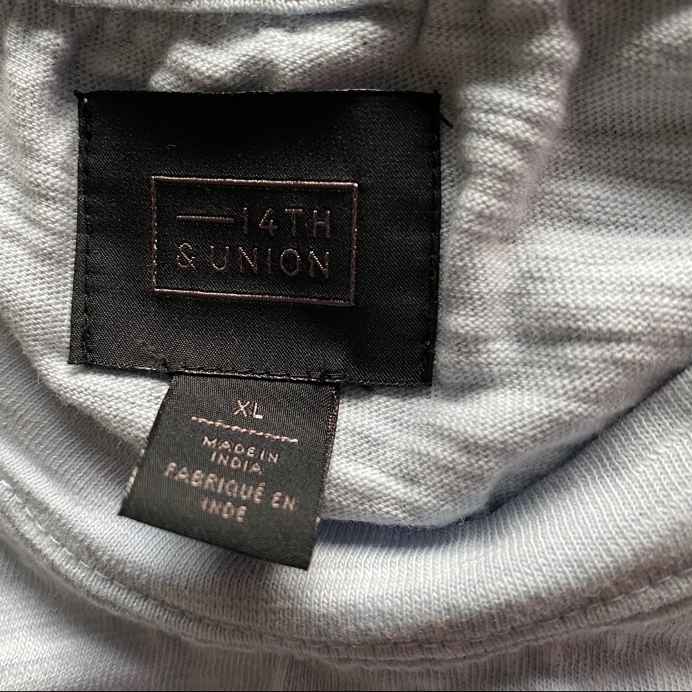 14th & Union light blue men’s XL tee - Picture 3 of 6